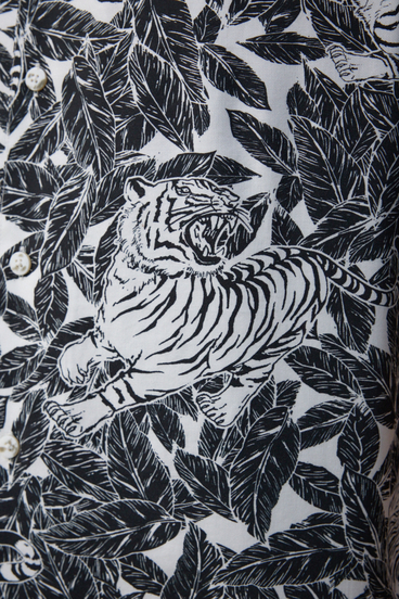 タイガーパターンシャツ 詳細画像
